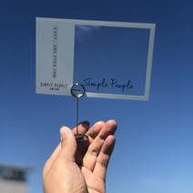 투명엽서 제작 맞춤디자인, 150*100mm, 사각라운드재단, 200매