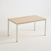 DK9950 스틸프레임 심플 책상 1400x800-DVX, 화이트(DK9950)