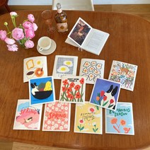 지그시 셀룰로오스 행주 스웨덴 독일 친환경 행주 키친타올 18종, 동물과꽃4종세트