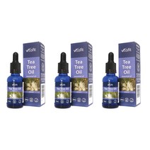비타핏 (Vitafit) 티 트리 오일 위드 드롭퍼 25ml X 3개, 75ml, 1세트