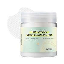 KLAVUU PHYTONCIDE QUICK CLEANSING PAD – Gentle Makeup Remover Deep Pore Care Soothing & Moisturizi