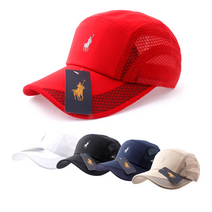 NOEXCUSES 남녀공용 골프매쉬 모자, 빨강