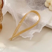 다왕 JduZZ821 라이트 곡선 U자 올림머리 비녀