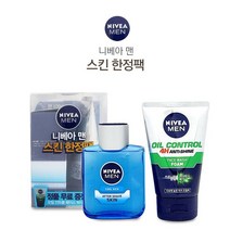 [조은마켓] 니베아 쿨 킥 애프터 쉐이브 스킨 구매시 오일 컨트롤 훼이스 워시폼 정품무료 증정, 1세트