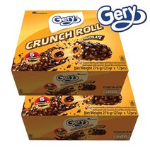 게리 초코 크런치롤 초코바 초코간식 2Box 24EA, 단품