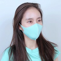 이스타 친환경 닥나무 마스크 스티치 민트, M
