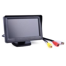 주차용 자동차 모니터 화면 후방 카메라 TFT LCD 디스플레이 디지털 컬러 4.3인치, as shown, 01 as shown