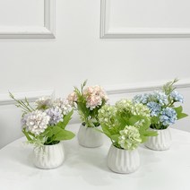 오브꽃스 납골당꾸미기 봉안당 장식 성묘꽃 미니어쳐 추모 납골당 조화, 그린, 1개