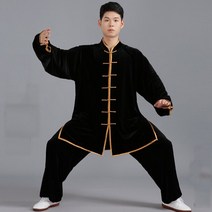 쿵푸의상 도복 전통의상 남자 쿵푸 유니폼 세트 중국 전통 Hanfu 당나라 정장 여자 무술 태극권 의상 무대