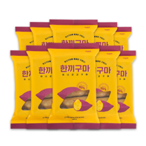슬릭마켓 껍질없는 햇 한끼구마, 10개, 100g