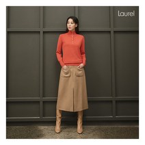 [라우렐] 22FW 워셔블 버튼카라 니트 3종