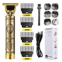 가정용 이발기 t9 남자의 이발사 복고풍 헤어 트리머 전문 면도기 트리머 kemei 컷, J를 입력