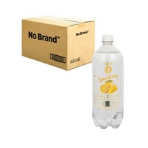 노브랜드 스파클링 오렌지 망고, 12개, 1L