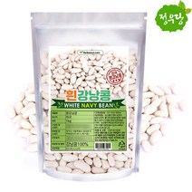 정우당 흰강낭콩, 3kg, x1, 1개