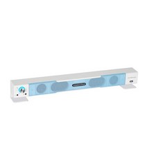 긱스타 GS1000 게이밍 사운드바 PC USB 스피커 2채널 멀티미디어 TV 모니터, 블루