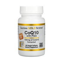 California Gold Nutrition 캘리포니아골드뉴트리션 PQQ함유 CoQ10 100mg 60베지캡