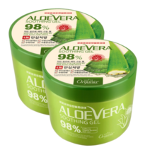 오가니아 알로에 베라98% 수딩젤 500g 알로에/수딩/애프터 선, 2개