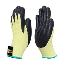 TCc공의산업 케블라 NBR 손바닥 블랙 코팅 장갑, M