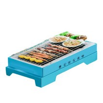 일회용 바비큐 그릴 야외 가정용 휴대용 바비큐 그릴 4개 세트, 1