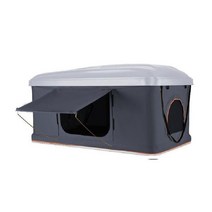 차량 루프 텐트 대형 suv 캐노피 하드탑 방수 픽업 트럭 전용 2인용 3인용 쉘터, 2.1m 화이트 쉘 그린