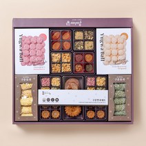 온미당 담양 고급 전통 추석 한가위 구정 설날 명절 부모님 답례품 제수용 유과 한과 쇼핑백포장 선물세트, 수려세트