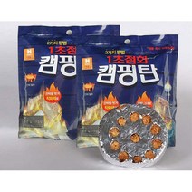 바베큐숯 직화용 착화탄 차박 초보캠핑 착화제 장작