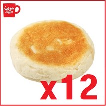 잉글리쉬머핀 브레드 맥모닝 50g x 12ea, 12개