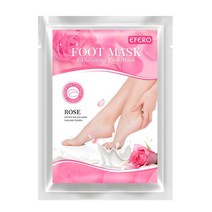 각질 제거 풋 마스크 발 크림 케어 도구 필링 미백 5 팩, [08] 5 packs Rose