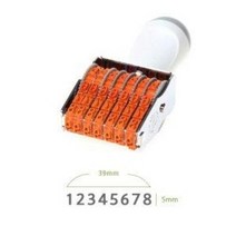 회전넘버링 금액인 8자리 39x5mm