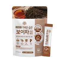 내추럴박스 _ 보이차 추출분말 1.5g, 30포