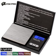 0.01g/0.1g 높은 정밀도 보석 가늠자 100g 1000g 범위 소형 천칭 자리 디지털 방식으로 LCD 포켓 가늠자 부엌 약을위한 균형 무게|Weighing Scales|, CHINA