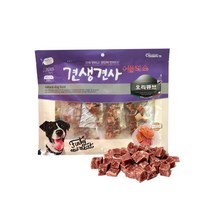 *신제품특가* 견생견사 플러스 대용량 강아지 간식 300g 12종, 6개, 견생견사 플러스 오리 큐브 300g