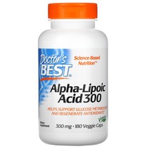 닥터스베스트 알파 리포산 300 300mg 180캡슐, 300 mg, 180 개