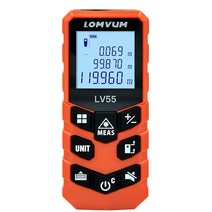 LOMVUM-120m 레이저 거리 측정기 레이저 눈금자 레인지 파인더 디지털 거리 측정기, 40M, CN, 1개
