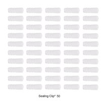 3D프린터 레진 필라멘트KINGROON 3D 프린터 PLA ABS TPU 필라멘트 진공 가방 보관 건조기 안전 유지 습도, 10 50pcs sealing clips