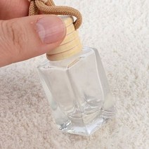 미니 차량용 디퓨저용기 방향제 공병 유리병, 사각10ml