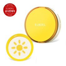 23년 최신상 엘로엘 1초보정 파데프리 플러스 빅 선쿠션, 파데프리 본품25g + 리필25g