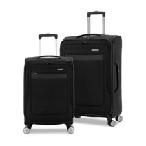 Samsonite Ascella 3.0 소프트 사이드 확장 가능한 수하물 스피너 휠 포함 블랙. Ascella 3.0 스피너 휠이 있는 소프트사이드 확장 가능한 수하물