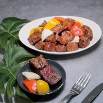 육마담 소목심 올리브 허브솔트 큐브스테이크 500g