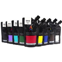 아트박스/아트구루 전문가용 아크릴물감 100ml 24색 낱색 AAP10024, 423번 Light Green