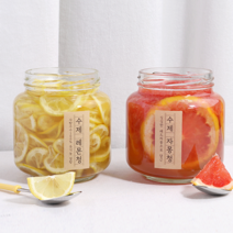 유기농설탕이 들어간 푸릇푸릇 수제과일청 레몬청 자몽청 과일청 딸기청 생강청 생강차950g, 03 블루베리청 1kg (파우치팩), 950g, 1개