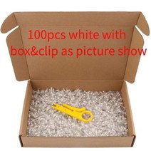 자동스위치 토클스위치 DIY스위치 DIY 커넥터 10100200pcs 열 수축 솔더 방수 튜브 슬리브 버트 스플 라이스 자동, YC001218 11