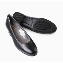 편안한 여성 컴포트구두 3W06 블랙 4CM 192412