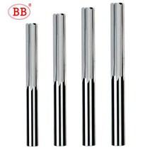 BB 카바이드 머신 리머 스트레이트 플루트 코팅되지 않은 H7 공차 처킹 금속 커터 6 텅스텐 스틸 CNC 내부, 09 6.5mm