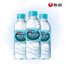 농심 백산수 330ml 40병 생수, 40개