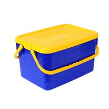 피크닉 바구니 플라스틱 바스켓 음식 배달통 장난감정리함 다용도바구니 수납함 캠핑 리빙박스 도시락 배달, 리빙 피크닉 바구니