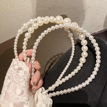 다이나토리 베이직 진주 머리띠 3종 세트
