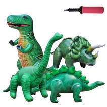 공룡친구를 만나요! 대형 공룡튜브 4종 펌프증정, 공룡4종+펌프2개