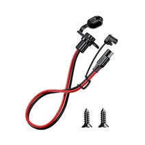 SAE 전원 소켓 DIY 2awg 30CM 방수 퀵 커넥트 패널 마운트 모토 배터리 용 다용도 플러시 커넥터, CHINA_1Pcs