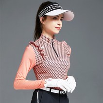 골프 여성 에어매쉬 롱슬리브티 여름 속건 래쉬가드 야외 운동복 반바지